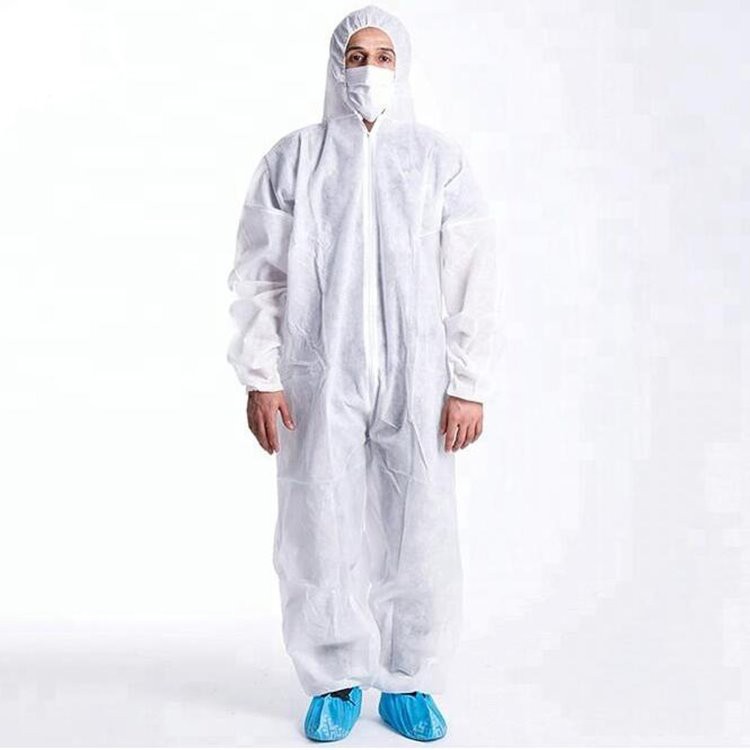 ชุดคลุมแบบใช้แล้วทิ้ง PP ไม่ทอ